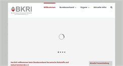 Desktop Screenshot of bkri.de
